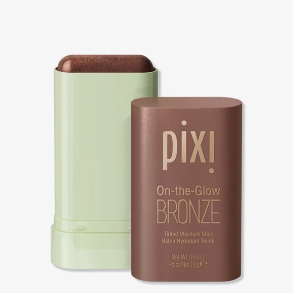 Pixi On-the-Glow Bronze Tinted Moisture Stick with 2 hydra lip treat - Picture 3 of 5